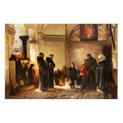 Museum Quality Painting “Martin Luther at Magdeburg” by Wilhelm Lindenschmit
