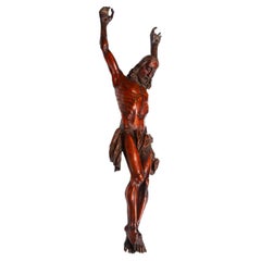 Fine Carved Boxwood 17th Century Jansenist Corpus Christi