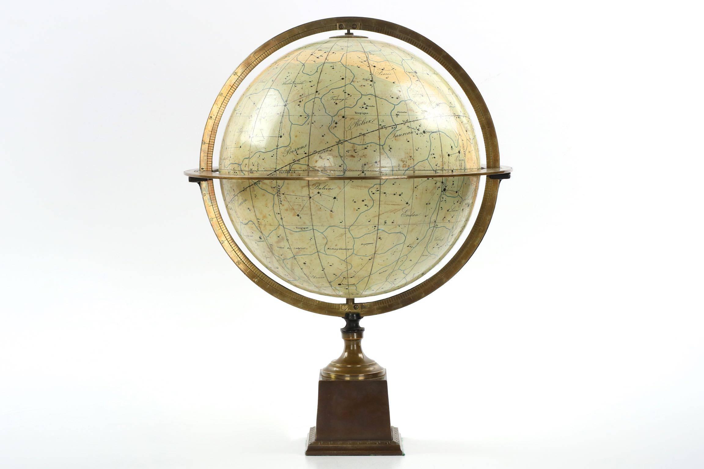 antique celestial globe