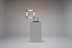 Lampada da tavolo Quadro di Jacques Adnet, anni '60