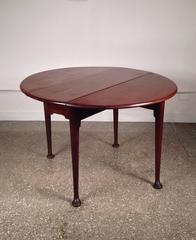 George II Mahogany Drop-Leaf Table
