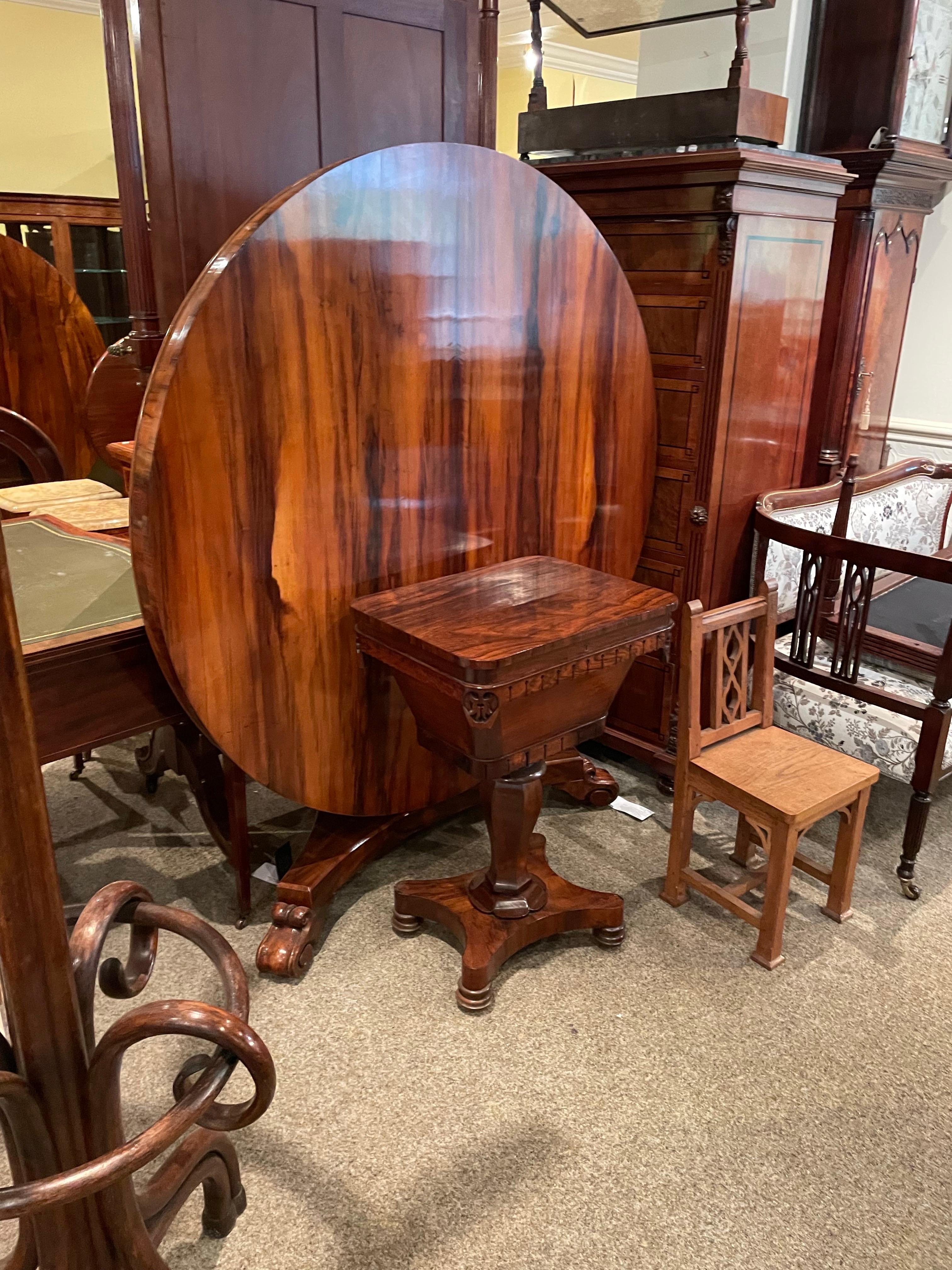 William IV Mahogany Occasional Table For Sale 5