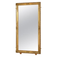 French Chateau Full Length Leaner Mirror or Floor Standing Pier Mirror