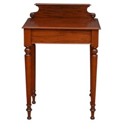 Fine Figured Mahogany Console Table of Narrow Proportions Druce and Co