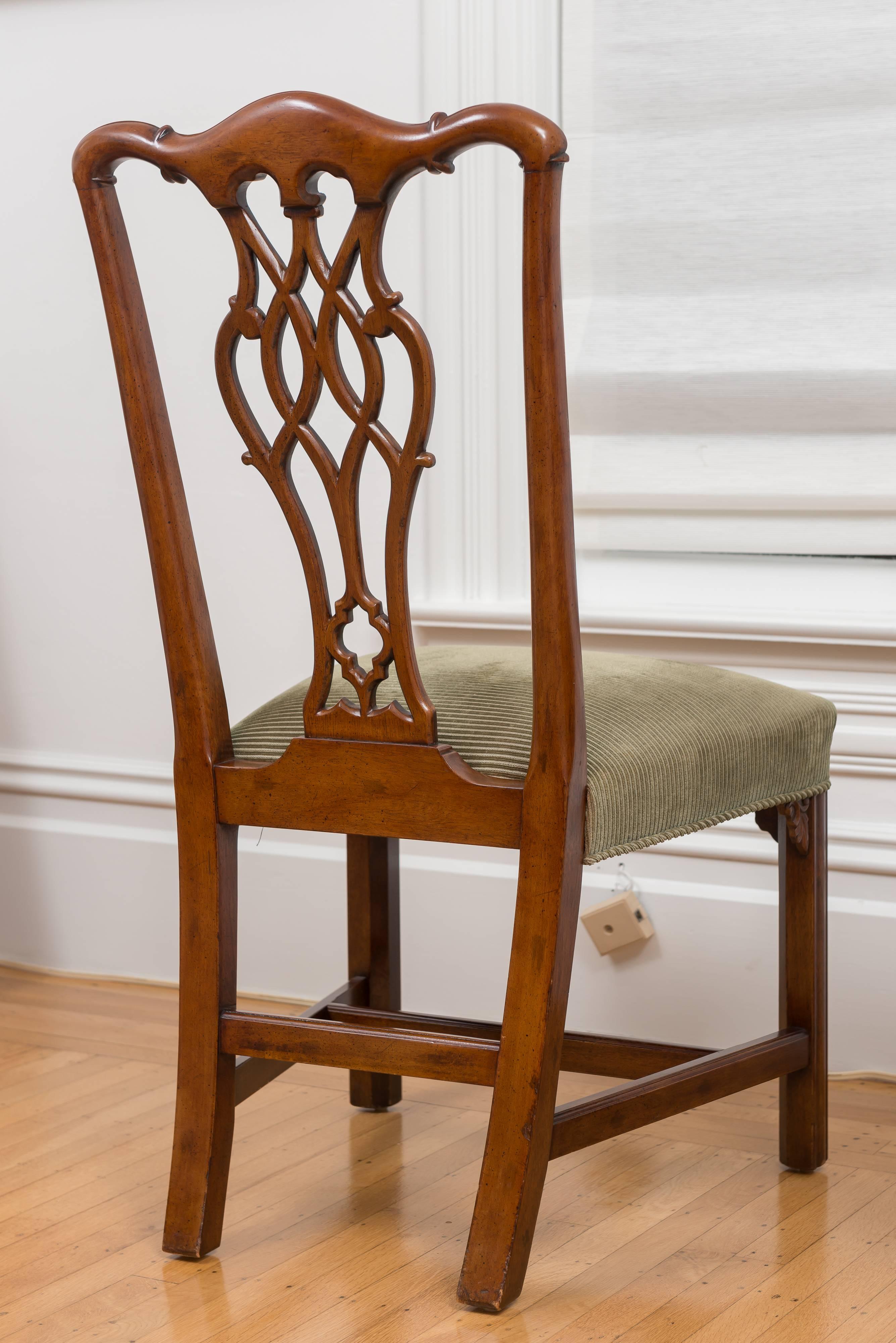reproduction chippendale chair