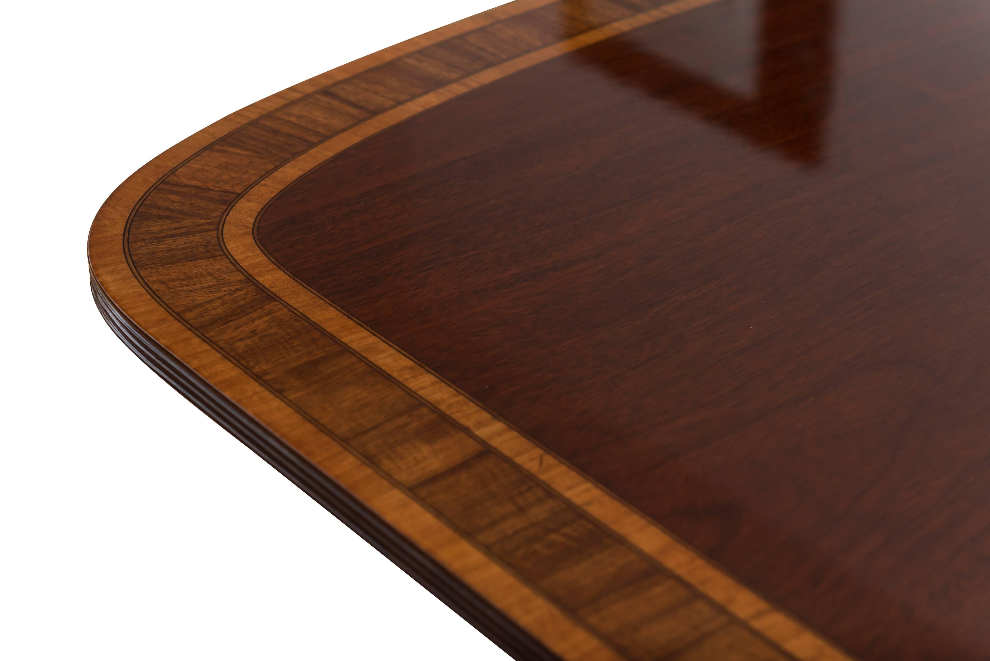 sheraton style dining table