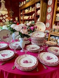 Service « Paysages Roses », Gien, XIXe siècle