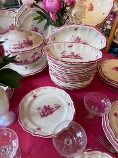 Service « Paysages Roses », Gien, XIXe siècle