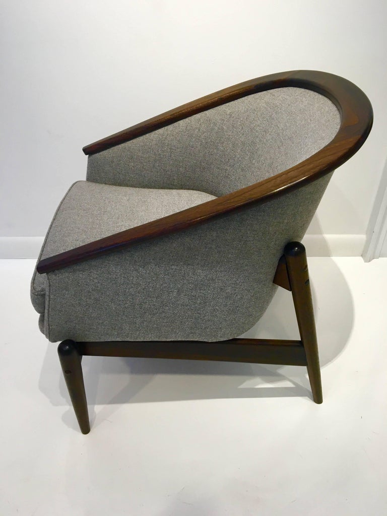Sculptural Mid-Century Modern American Chair For Sale at 1stdibs