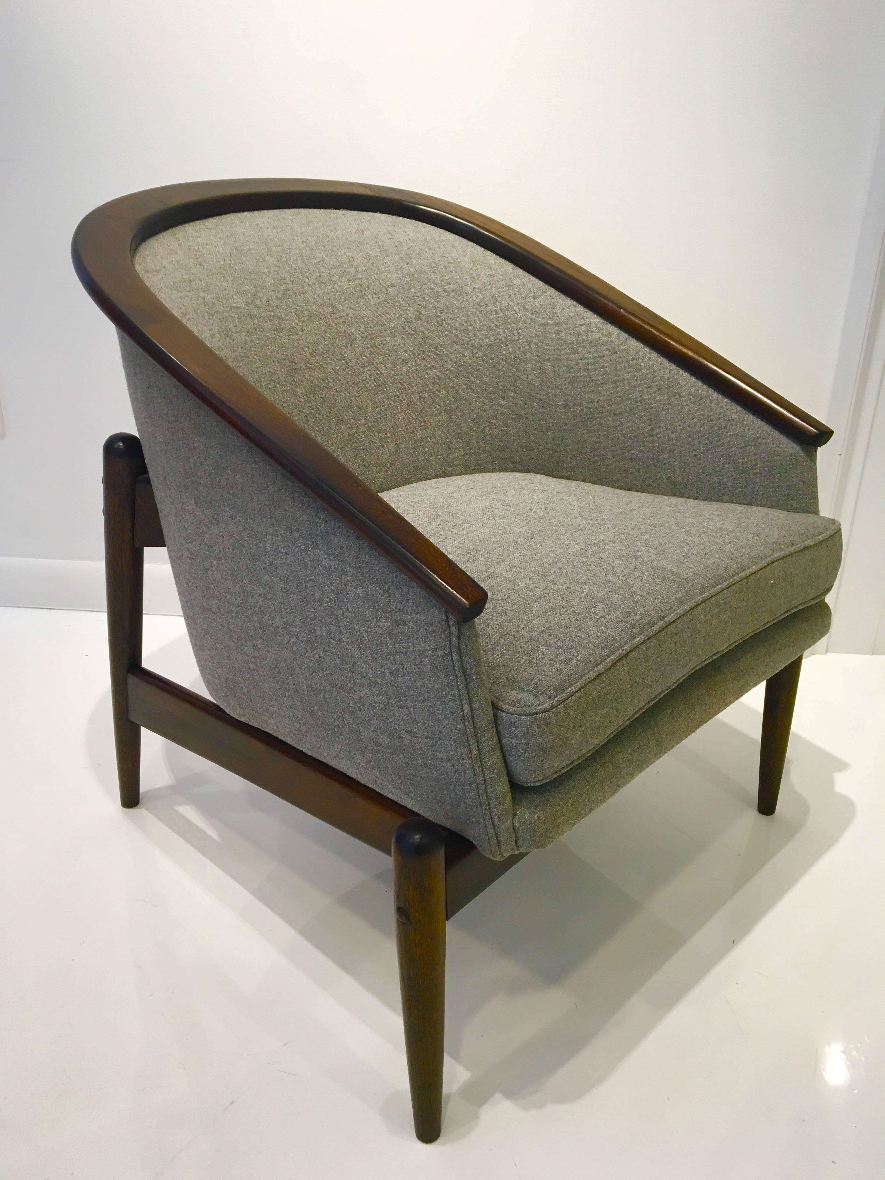 Sculptural Mid-Century Modern American Chair For Sale 4