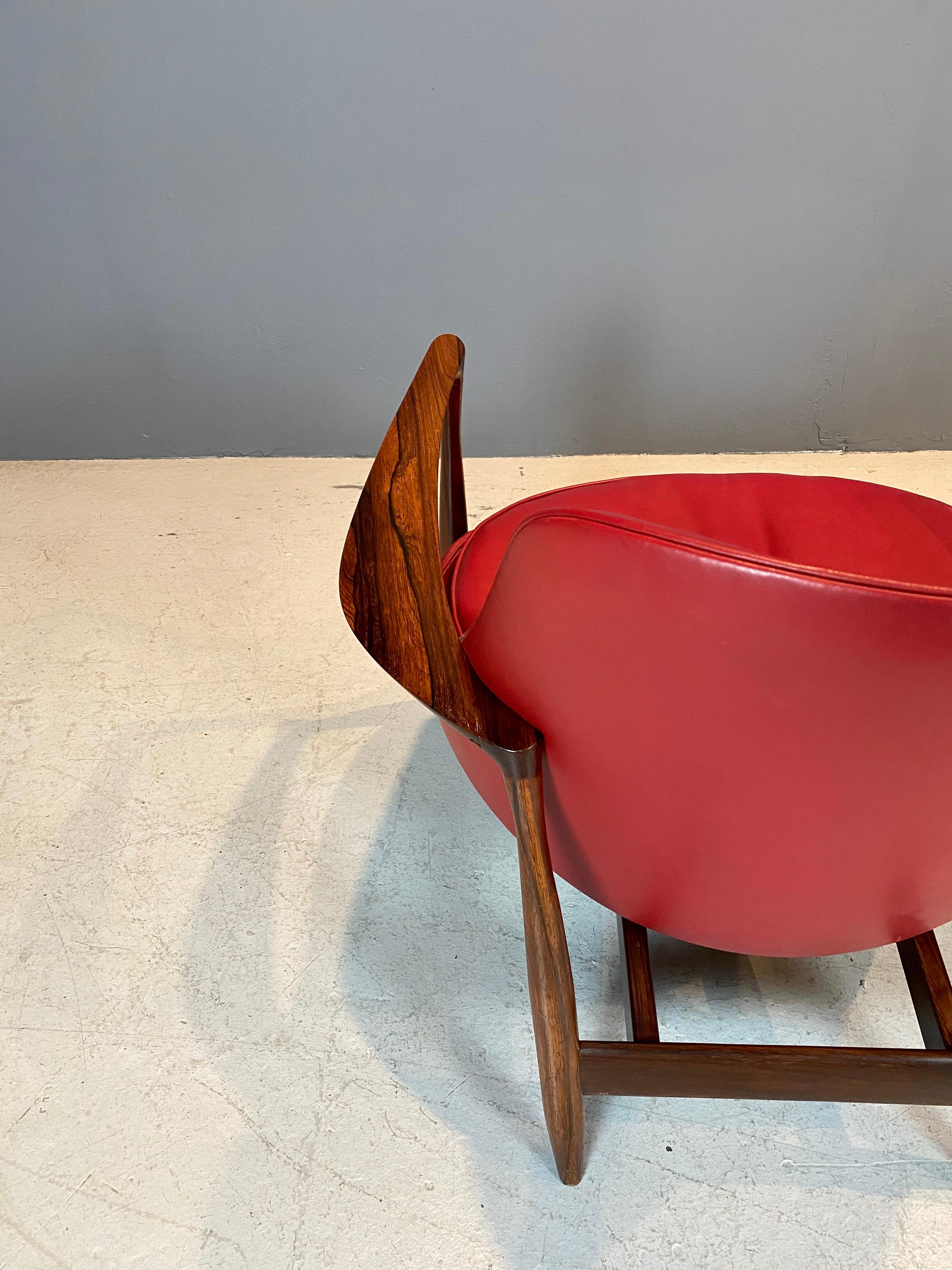 Ib Kofod - Larsen “Elizabeth” Chair in Rosewood, 1956 2