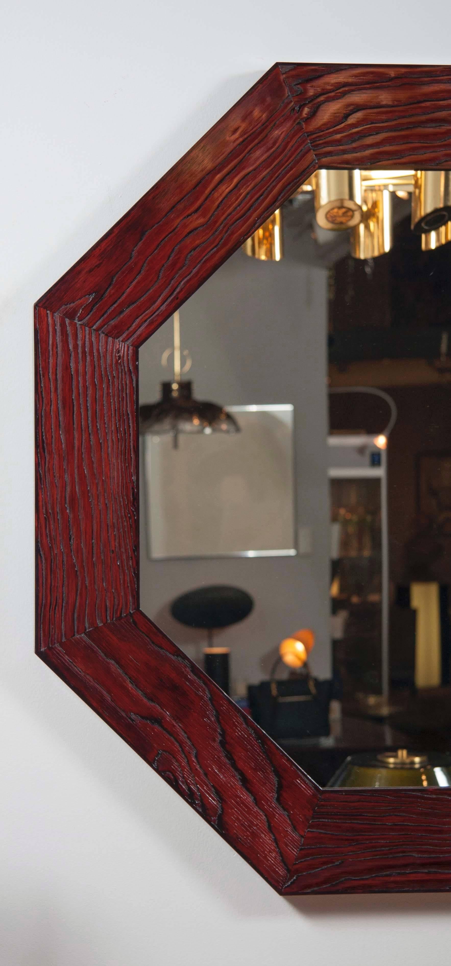 American Large Scale Octagonal Mirrors inspired by Eileen Gray
