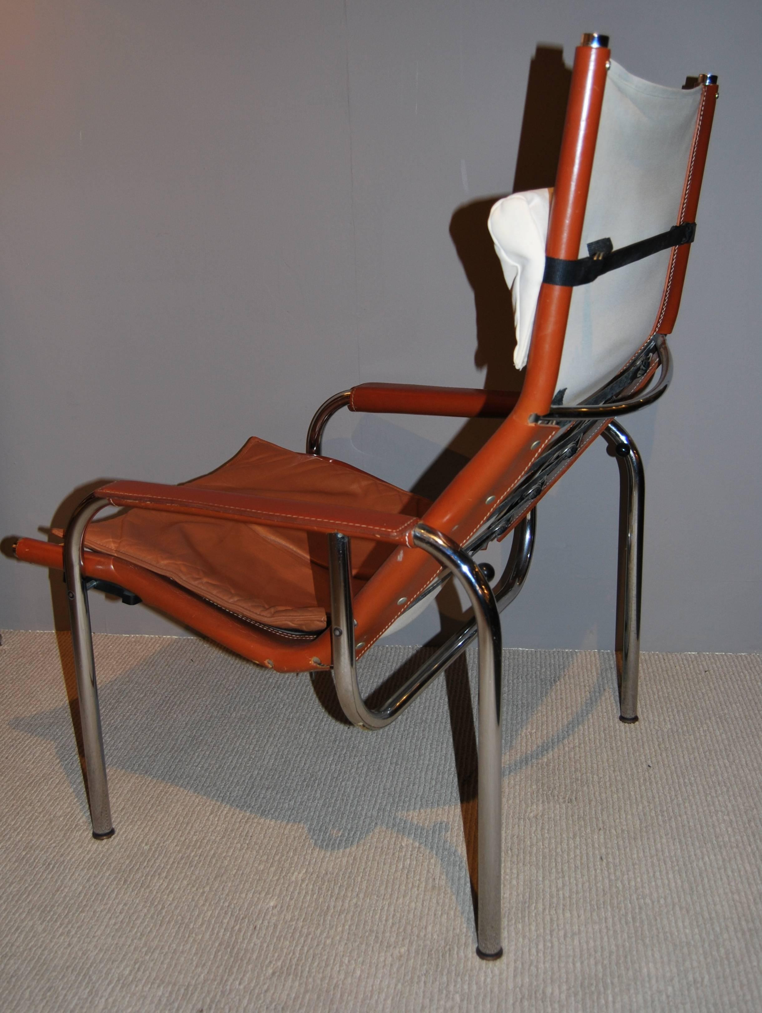Hans Eichenberger Lounge Chair and Ottoman, Switzerland, 1960s In Good Condition For Sale In New York, NY