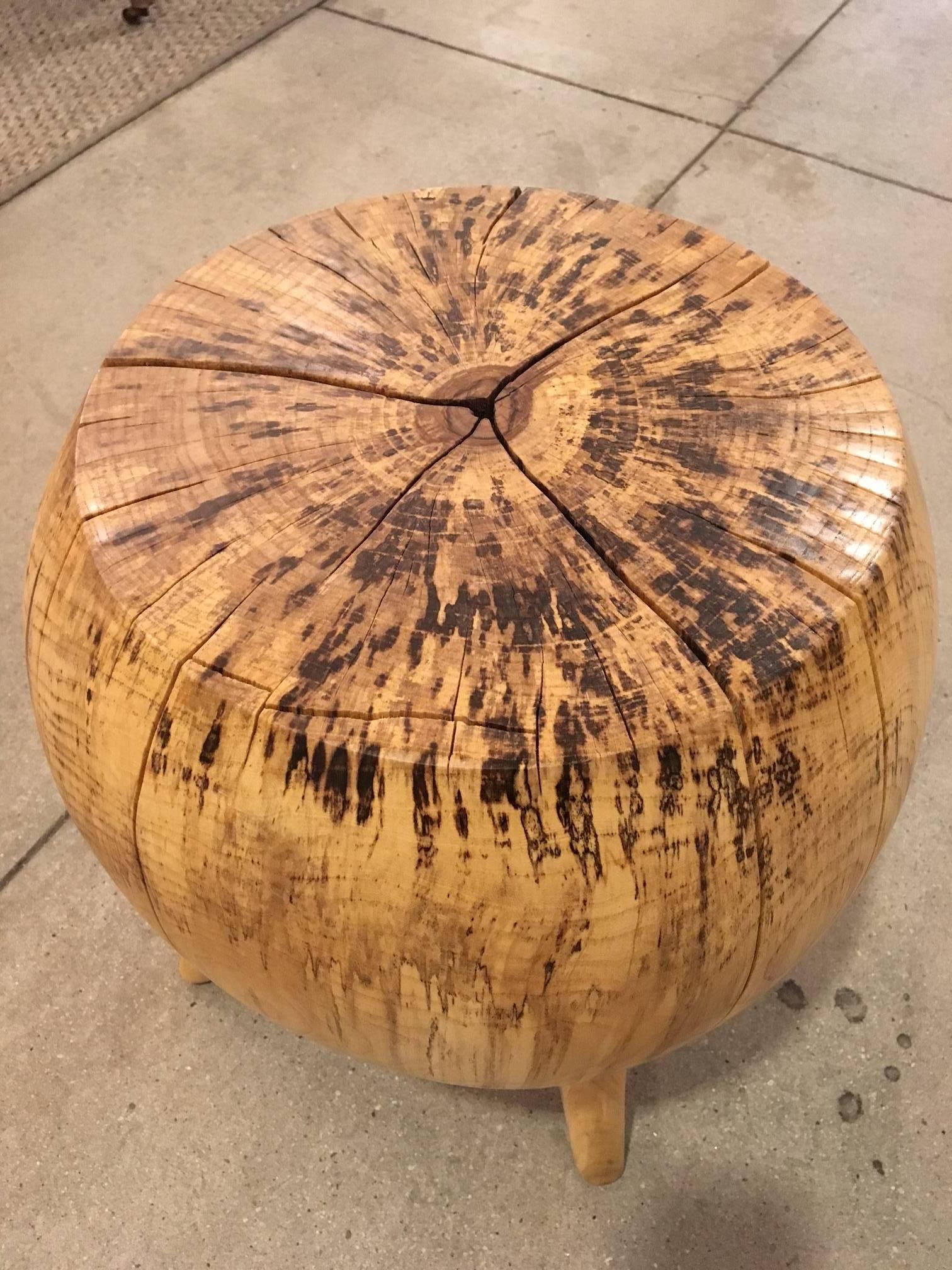 spalted hackberry table