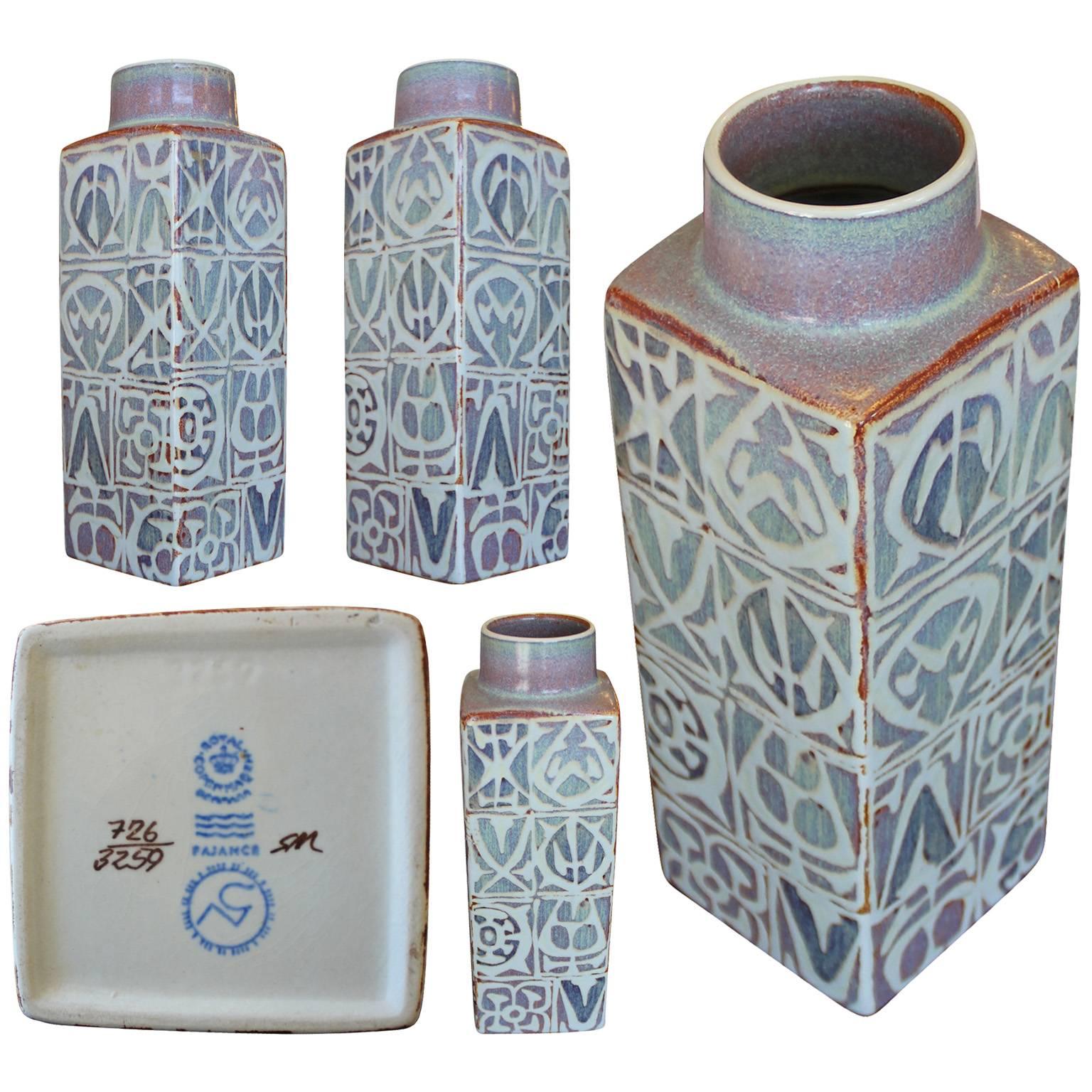 Assorted Royal Copenhagen Decorative Ceramics In Excellent Condition In Houston, TX