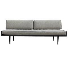 Sleek Armless Danish Style Sofa or Daybed