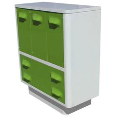 Raymond Loewy Style Green Chest by Broyhill