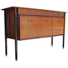Lovely Two-Tone Sideboard with Pagoda Top