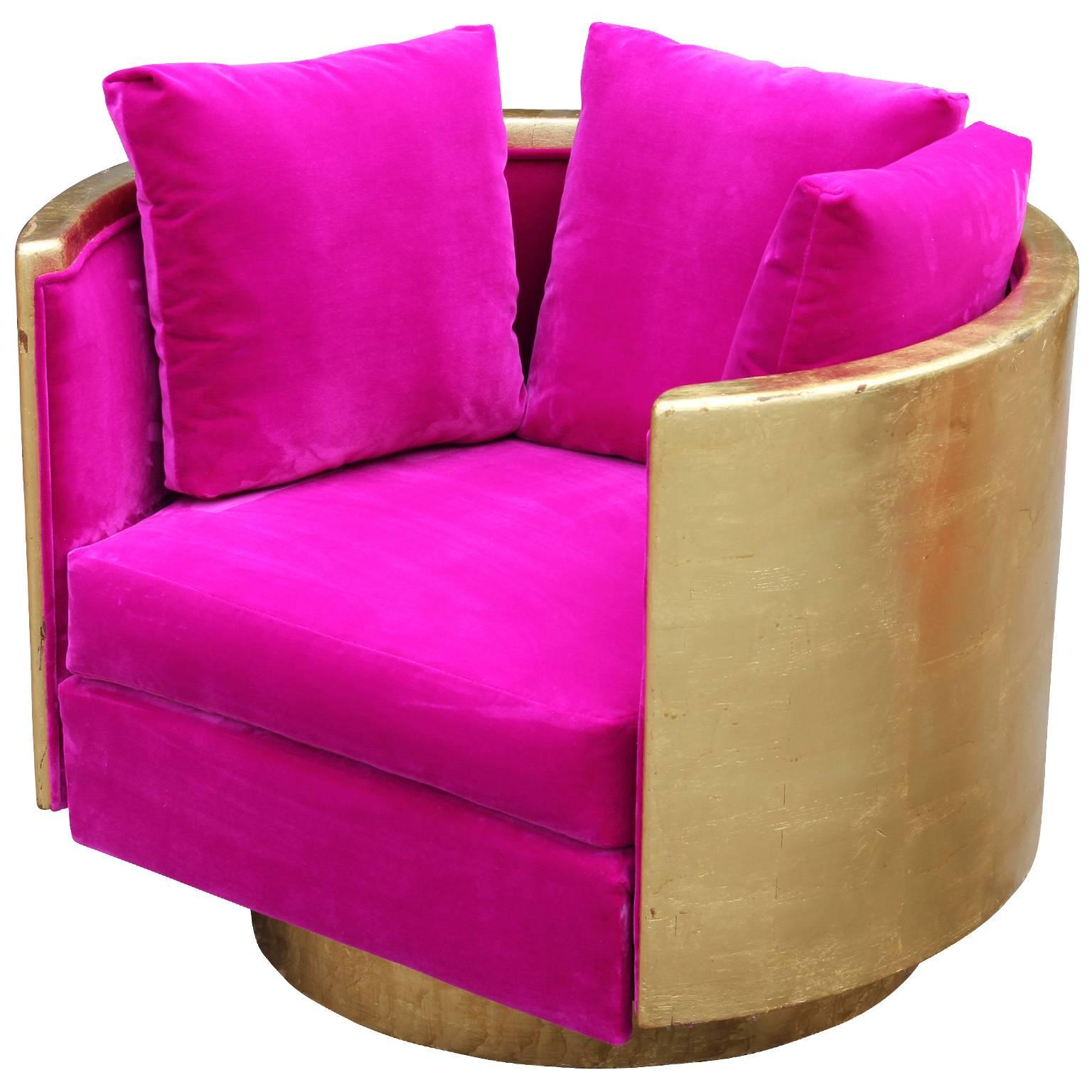 hot pink chair