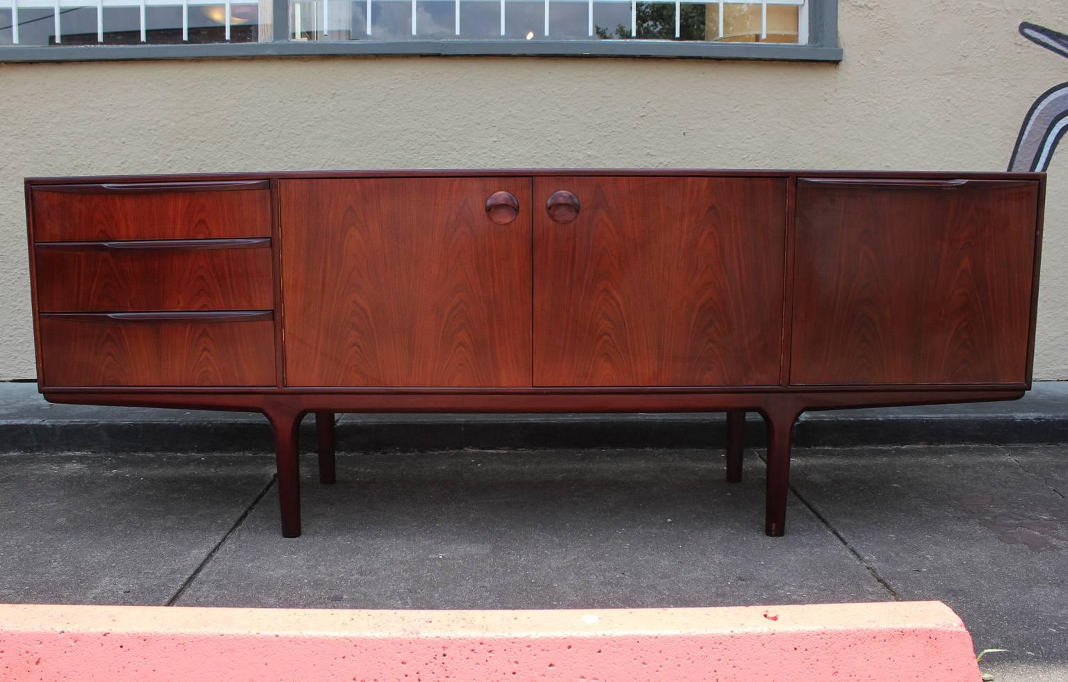 Striking McIntosh Danish Style Sideboard In Excellent Condition In Houston, TX