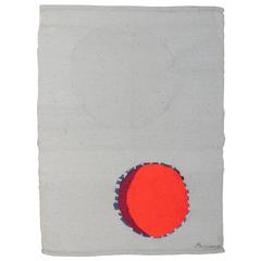 Beautiful Abstract Wool Tapestry by Saul Borisov