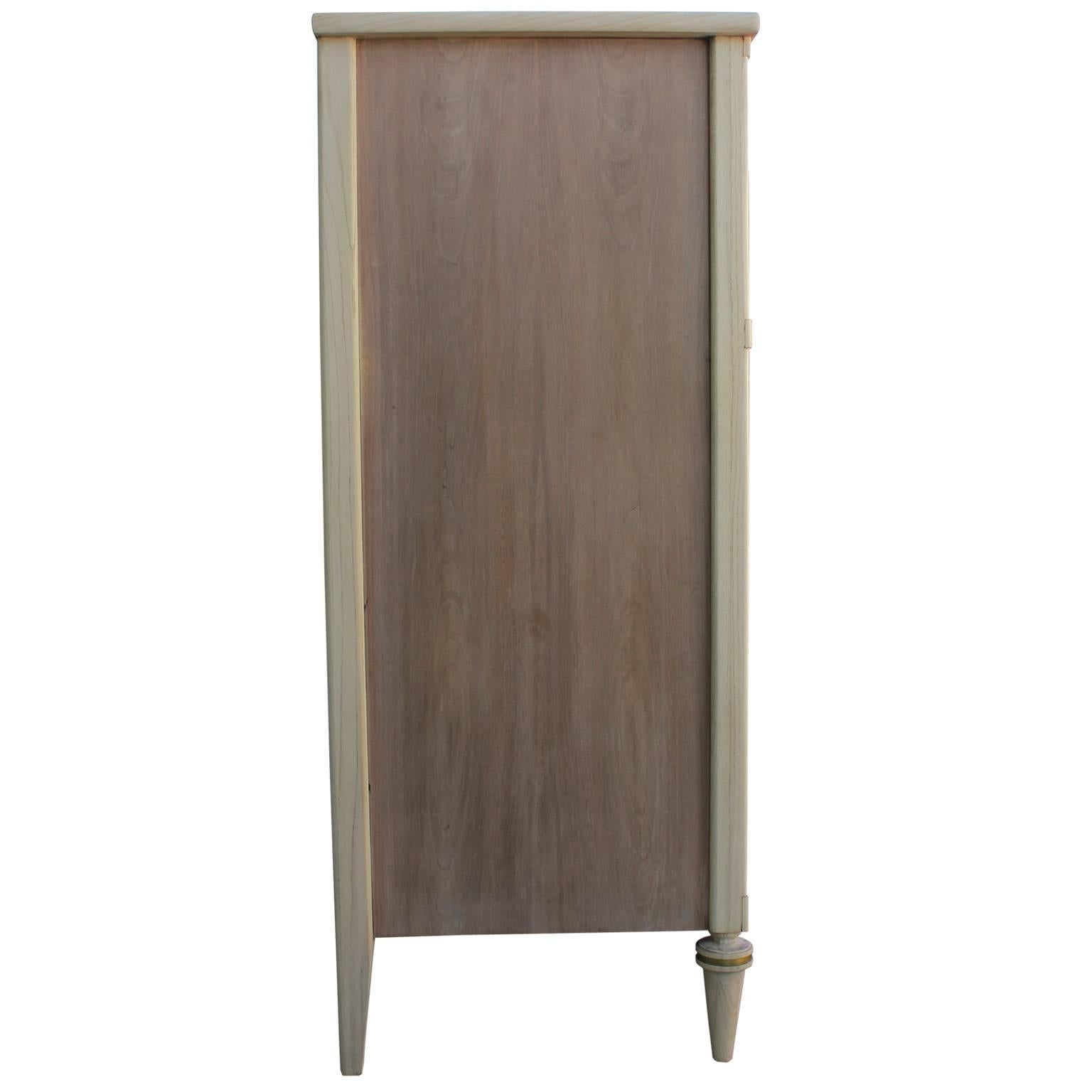 bleached wood dresser