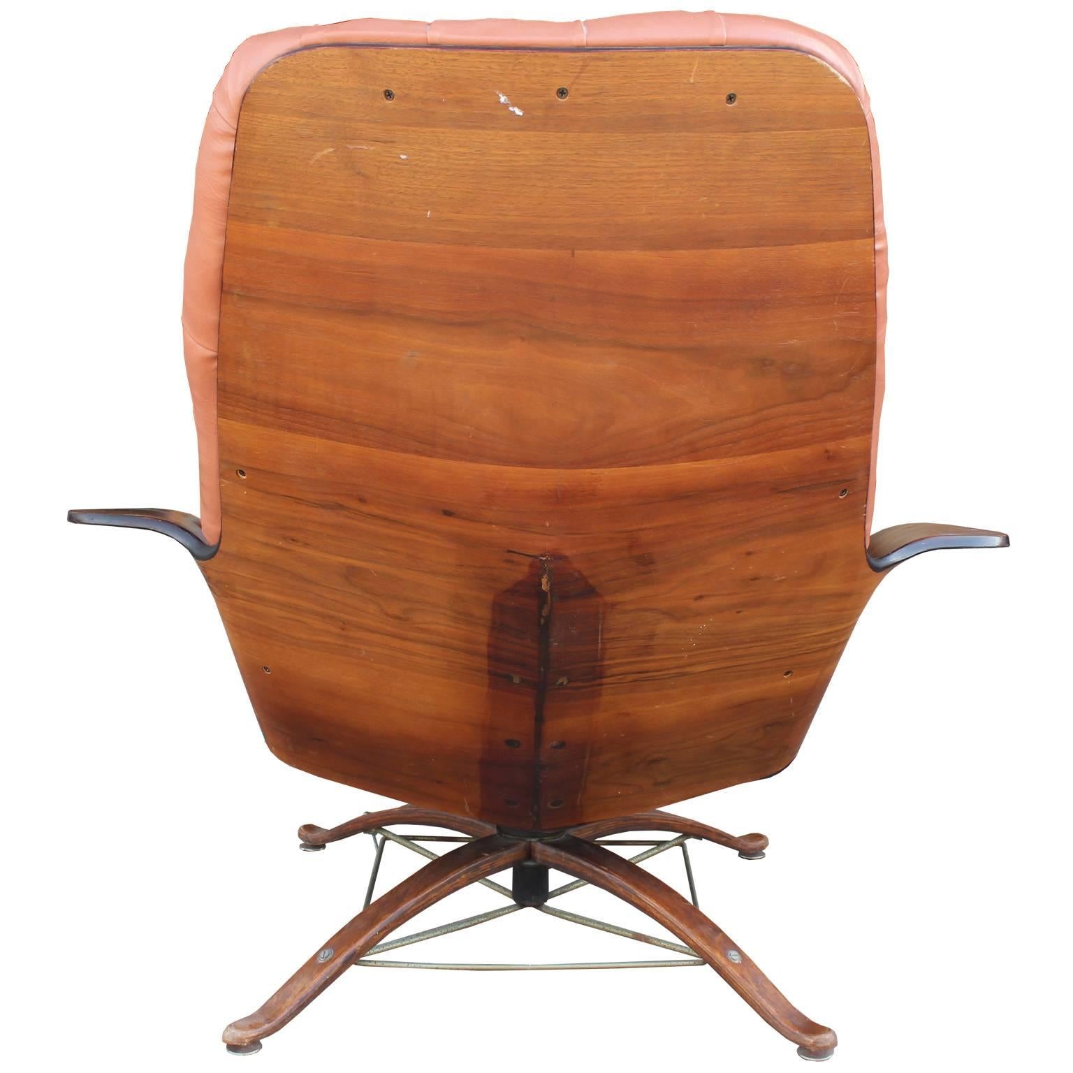 Mid-Century Modern George Mulhauser Molded Plywood Plycraft Lounge Chair