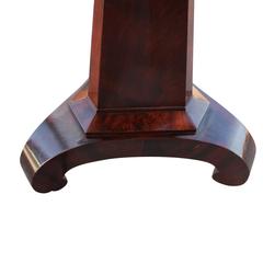 Early Empire Mahogany Adjustable Piano Stool