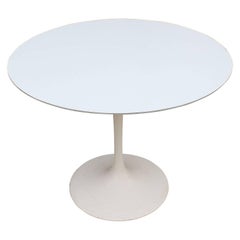 Modern Eero Saarinen for Knoll White Tulip Dining Table