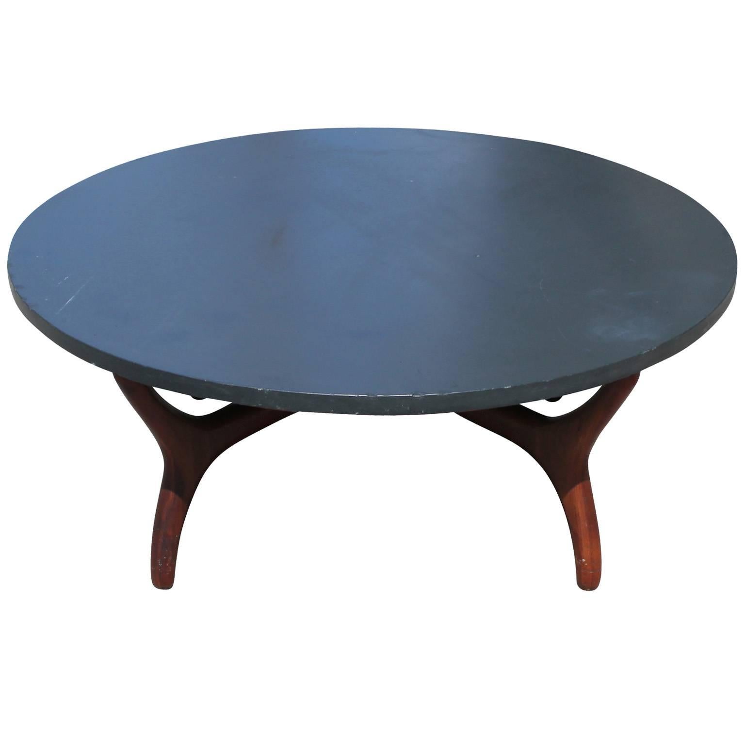 American Beautiful Slate-Topped Coffee Table by Henredon