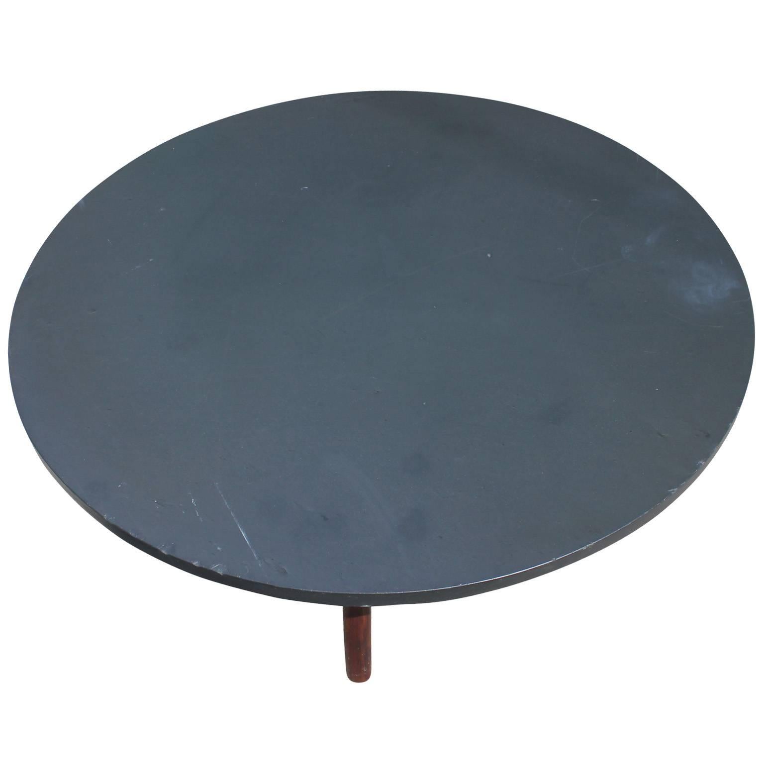 Beautiful Slate-Topped Coffee Table by Henredon In Excellent Condition In Houston, TX