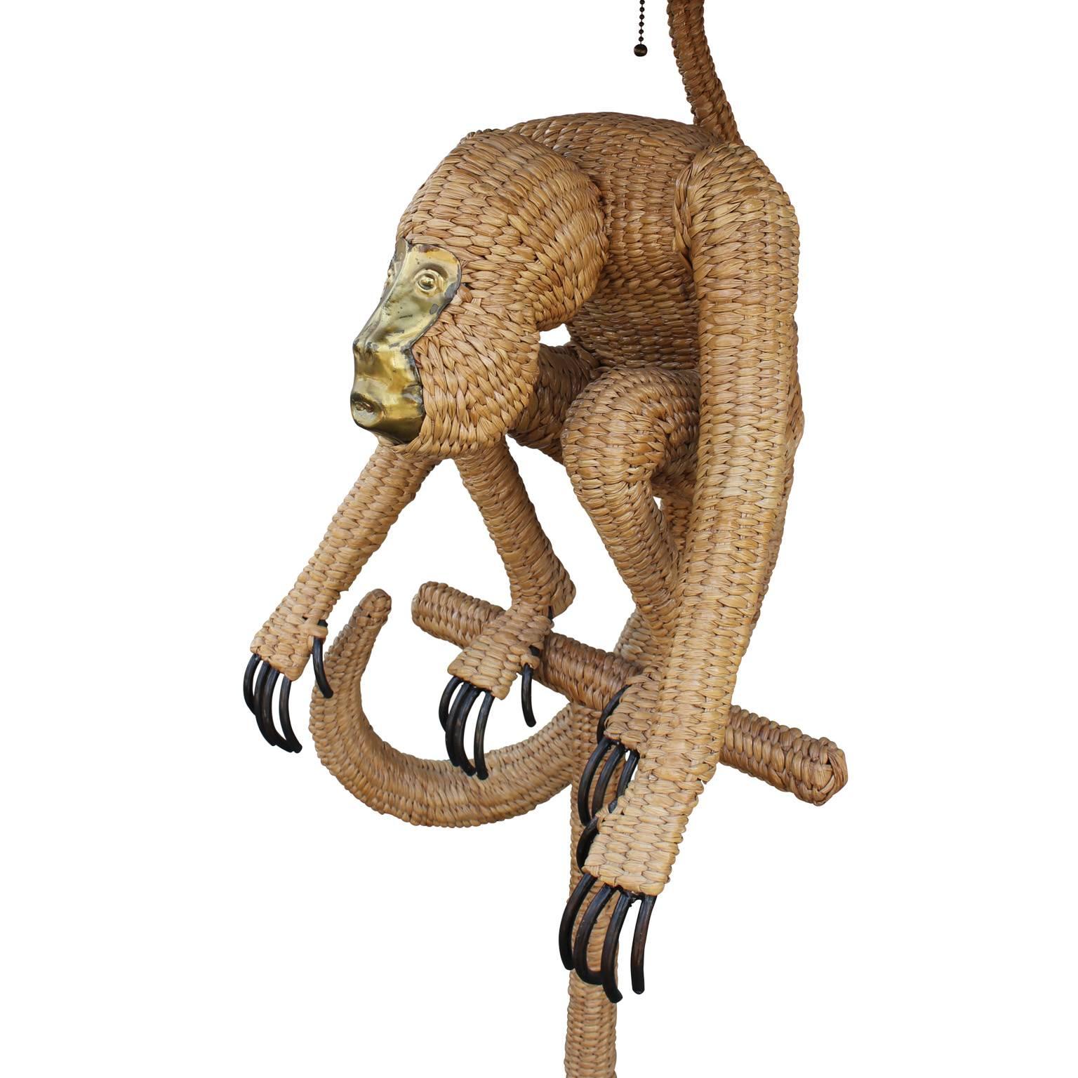 monkey floor lamps