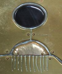 Metal Relief Wall Sculpture by Charles Pebworth