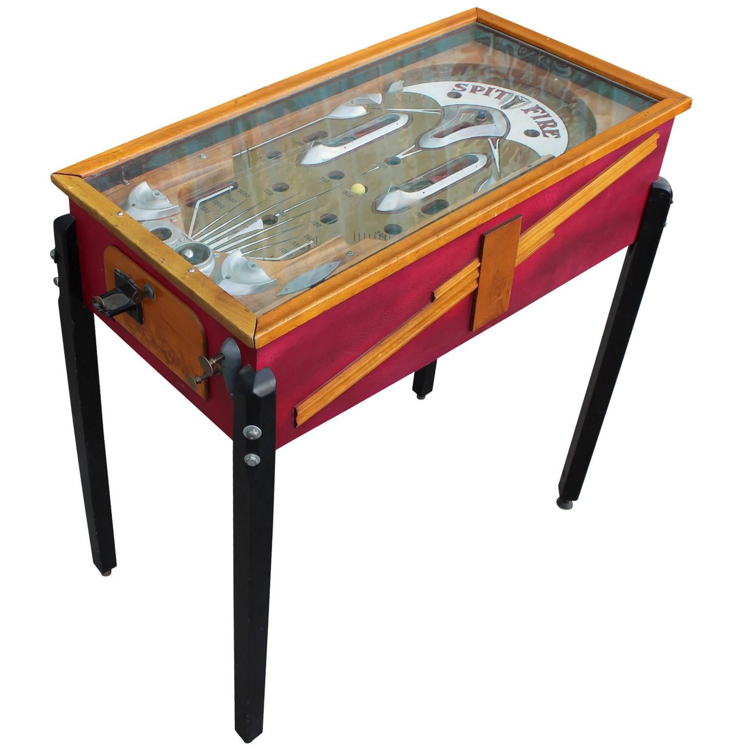 Genco "Spit Fire" Art Deco Pinball Machine