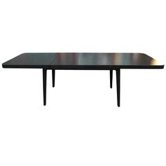 Striking Ebony Stained Dining Table Edward Wormley for Drexel