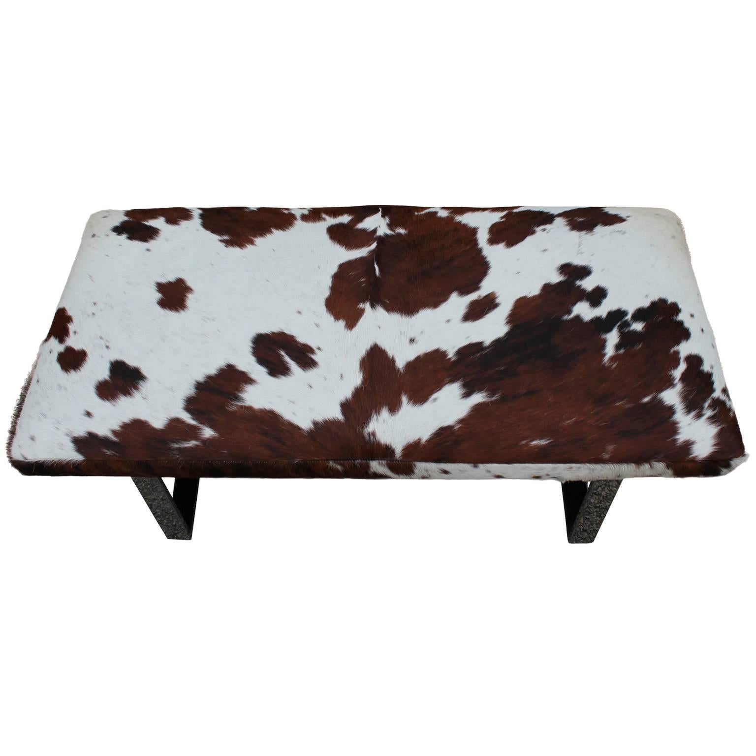 cowhide bench seat truck
