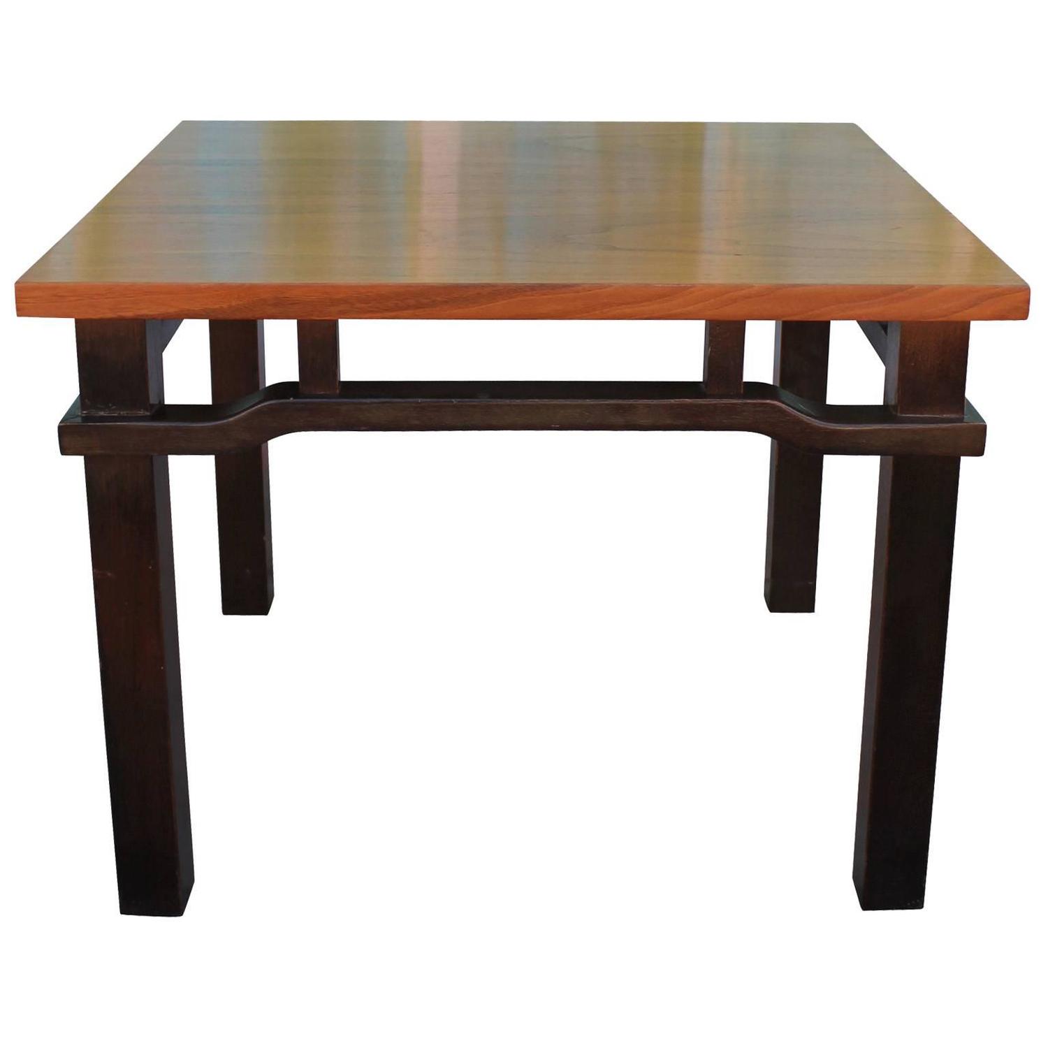Elegant Pair Of Two Tone Walnut Side Tables For Sale At 1stdibs elegant-pair-of-two-tone-walnut-side-tables-for-sale-at-1stdibs