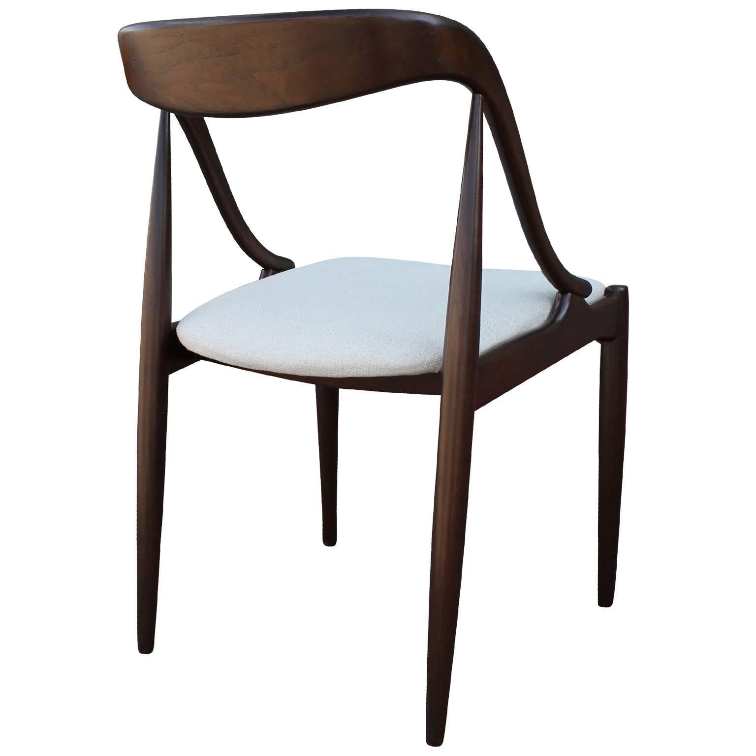 Sculptural Set of Four Dining Chairs by Johannes Anderson In Excellent Condition In Houston, TX