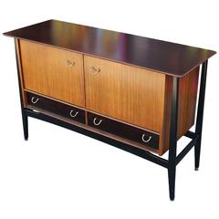 Fabulous Two-Tone Sideboard with Brass Hardware