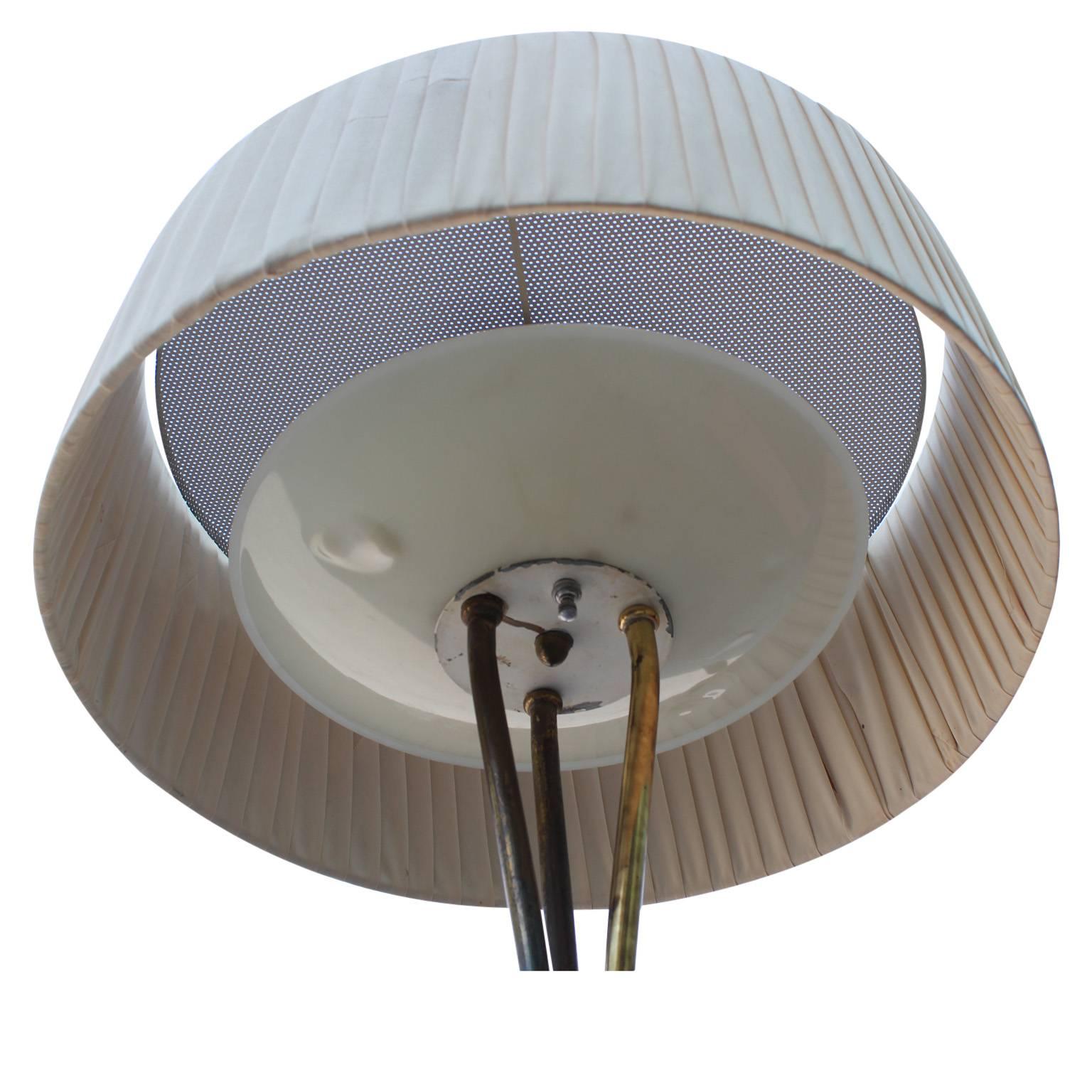 Mid-20th Century Modern Gerald Thurston for Lightolier Tripod Floor Lamp