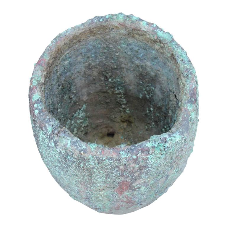 Stunning Heavy Copper Foundry Pots / Crucibles / Planters at 1stDibs
