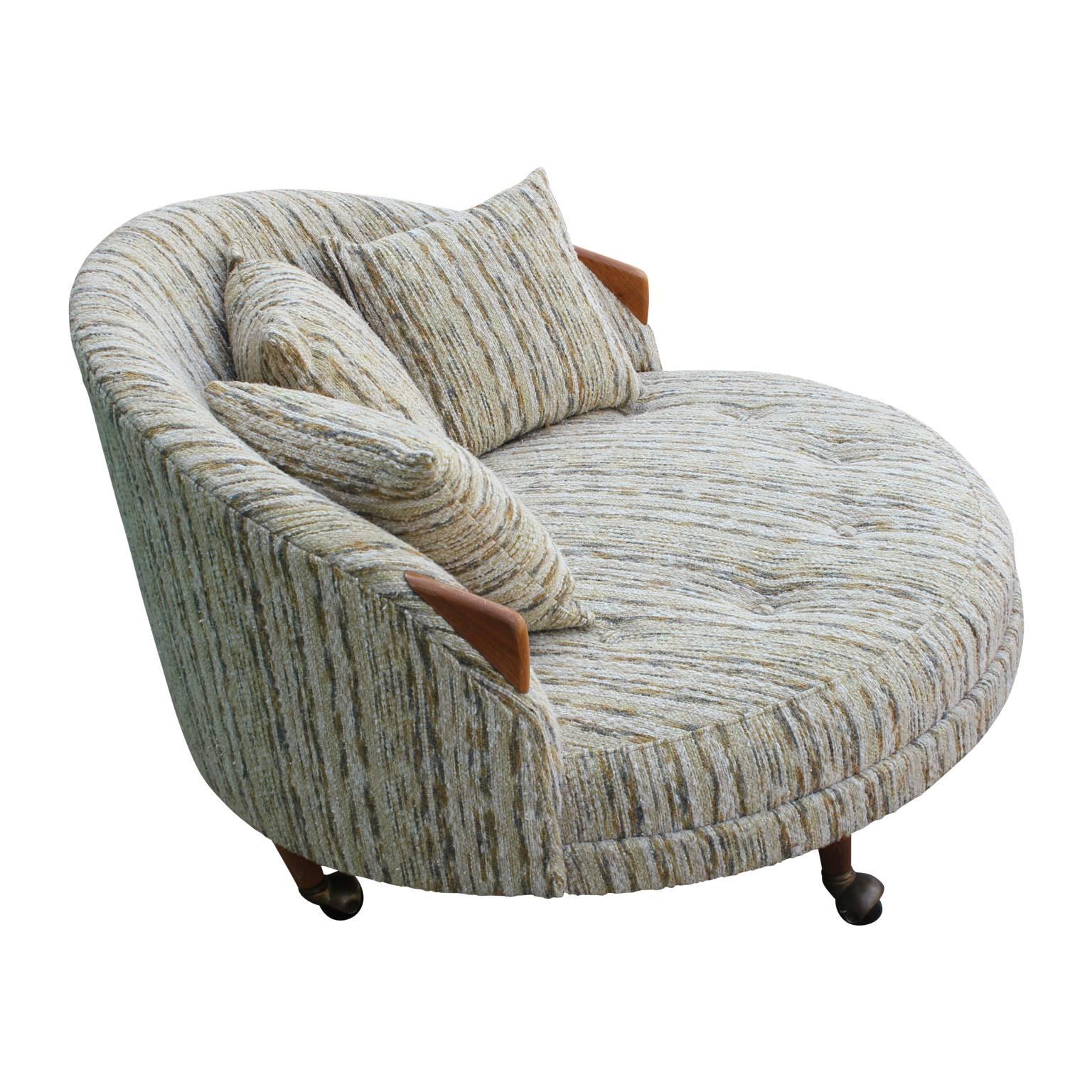 Mid-Century Modern Modern Adrian Pearsall Havana Chair in Original Fabric