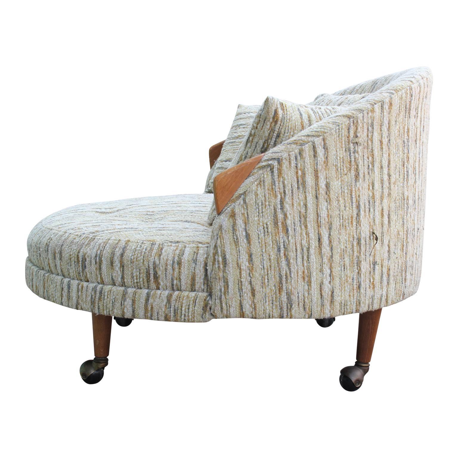American Modern Adrian Pearsall Havana Chair in Original Fabric