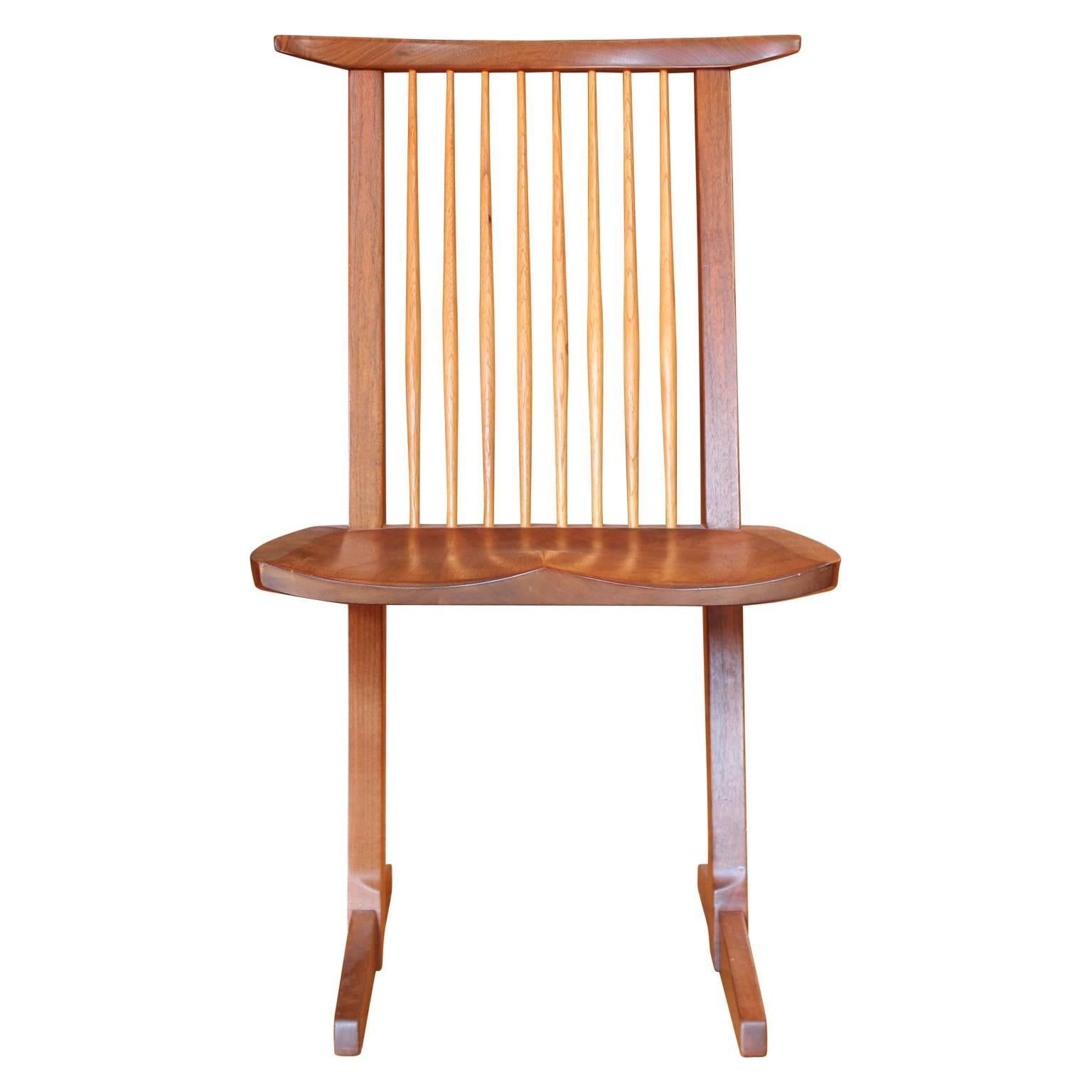 Organic Modern Set of Ten George Nakashima Conoid Dining Chairs