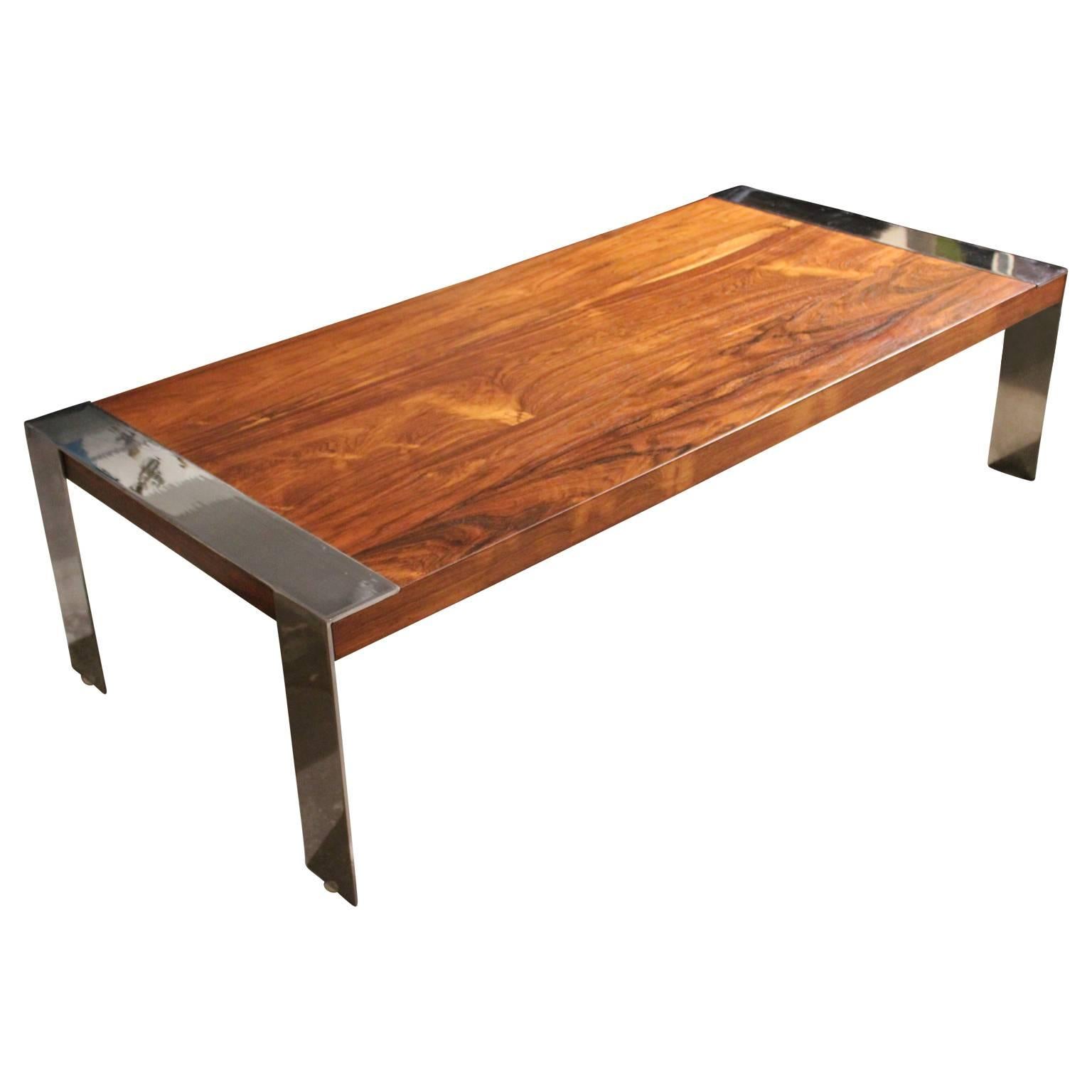 modern rectangular coffee table