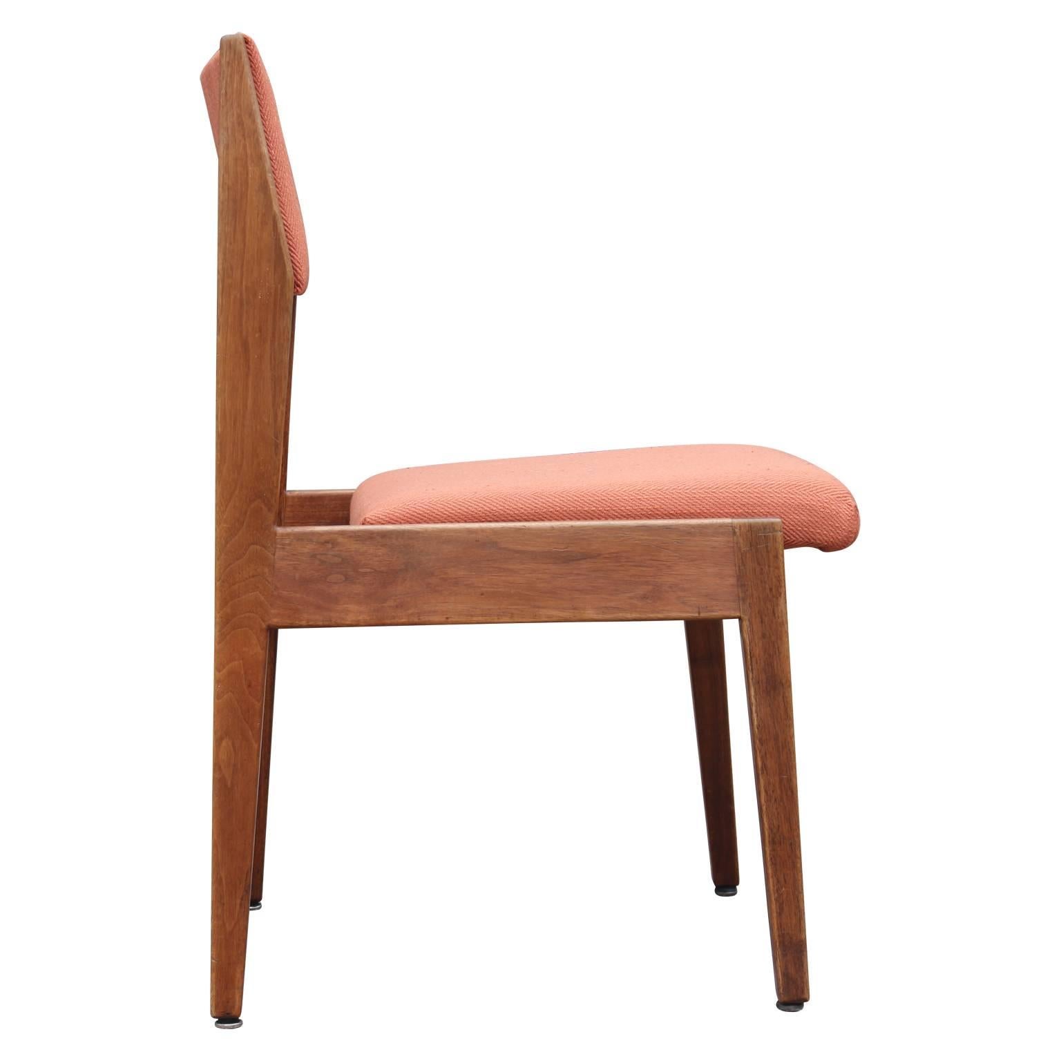 Mid-20th Century Modern Set of Four Jens Risom Dining Chairs