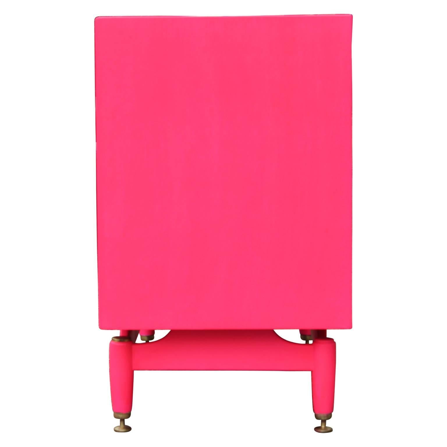 hot pink dresser