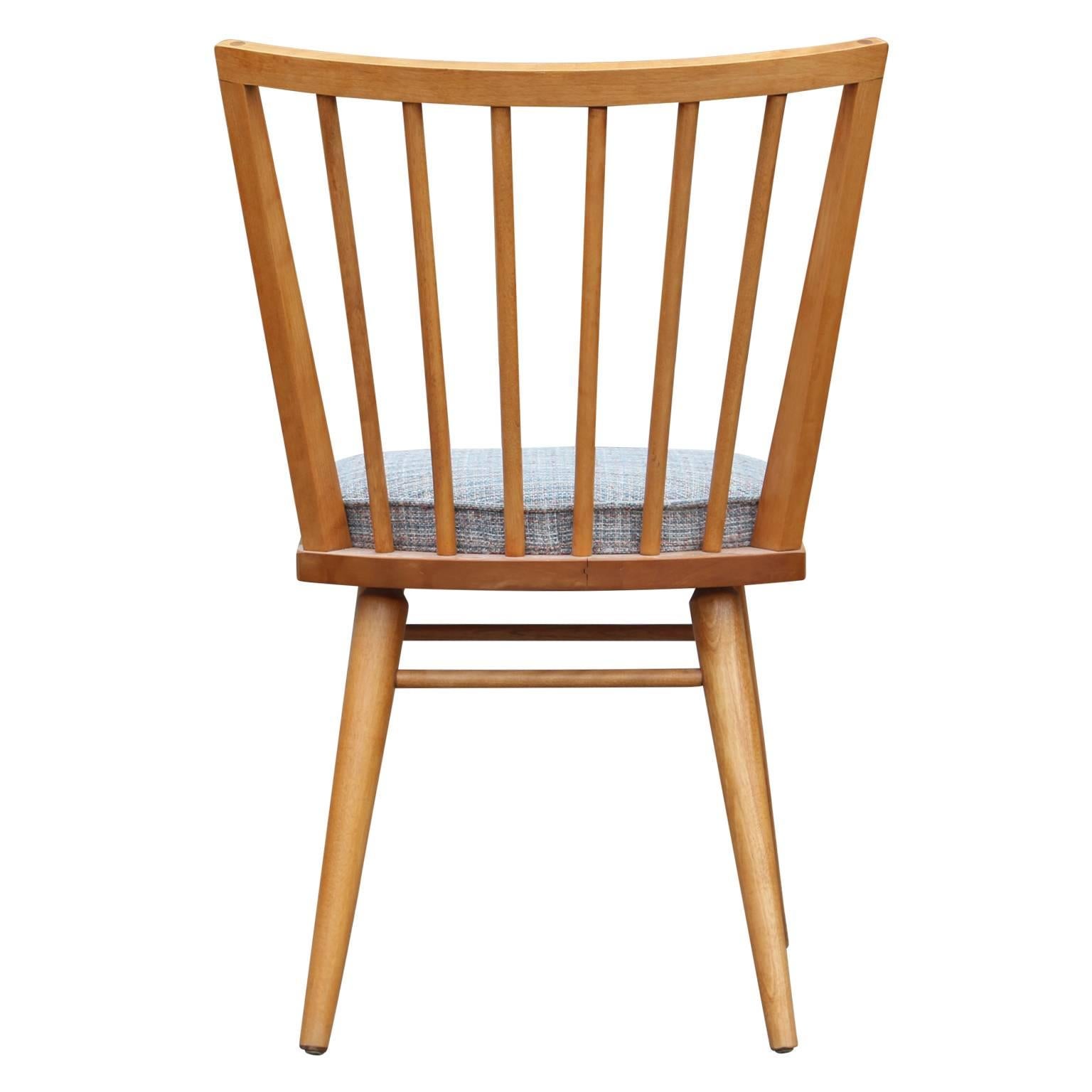 Mid-20th Century Set of Six Leslie Diamond for Conant Ball Modern Maple Dining Chairs