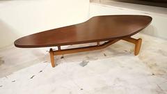 John Keal Floating Coffee Table for Brown Saltman