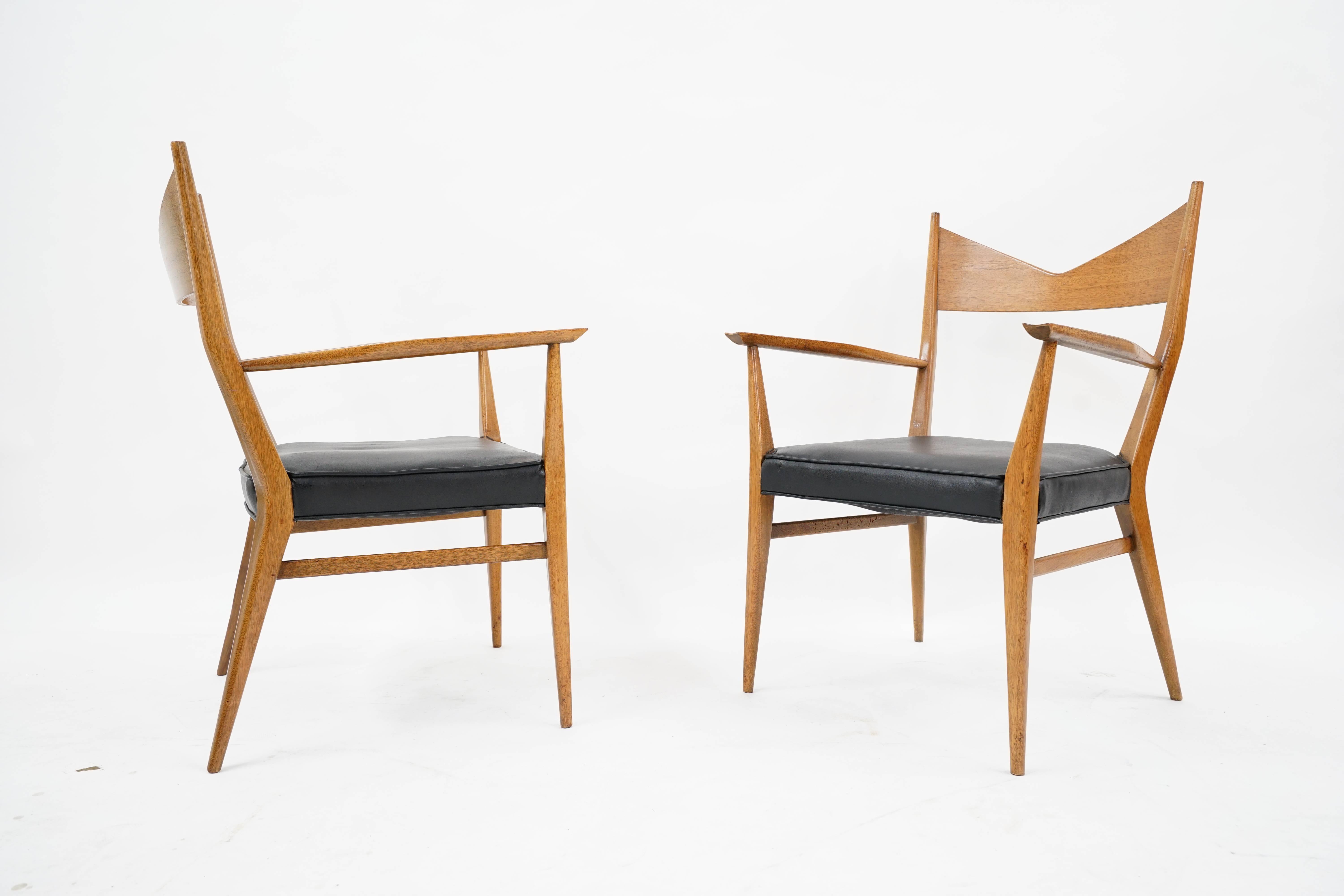 Mid-20th Century Six Paul Mccobb Dining Chairs for Directional 1953